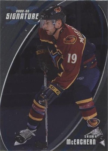 2002-03 In the Game Be A Player Signature Series - Shawn McEachern #079