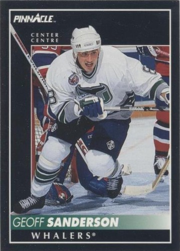 1992-93 Pinnacle Canadian - Geoff Sanderson #307