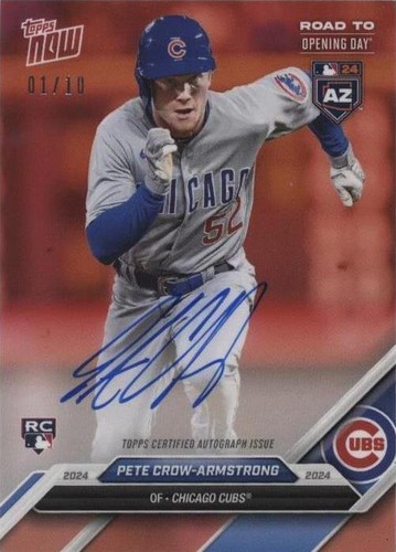 2024 Topps Now Road to Opening Day - Pete Crow-Armstrong #PCA-A