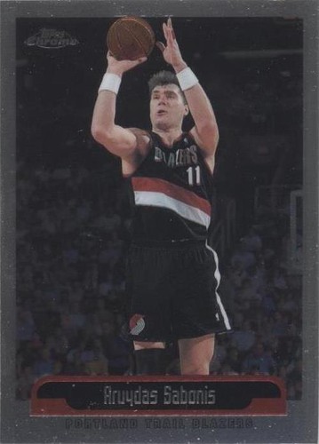 1999-00 Topps Chrome - Arvydas Sabonis #38