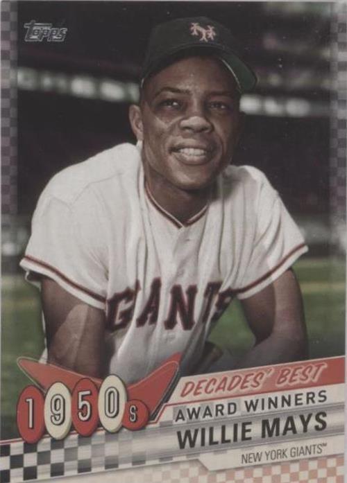 2020 Topps — Willie Mays NoDB-1