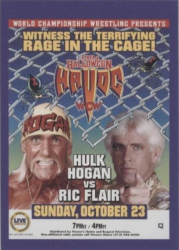1995 CARDZ WCW Main Event - Hulk Hogan Ric Flair #91