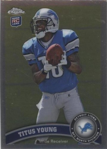 2011 Topps Chrome Titus Young #137