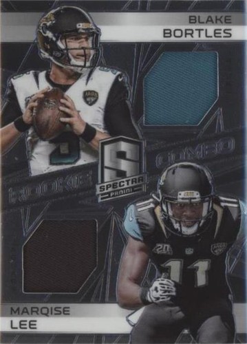 2014 Panini Spectra Blake Bortles Marqise Lee #CR-BMA