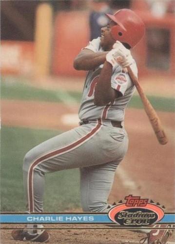 1991 Topps Stadium Club - Charlie Hayes #163