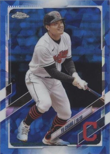 2021 Topps Chrome Update Series Sapphire Edition - Yu Chang #US328
