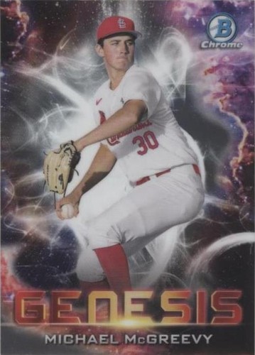 2021 Bowman Draft - Michael McGreevy #GNS-16