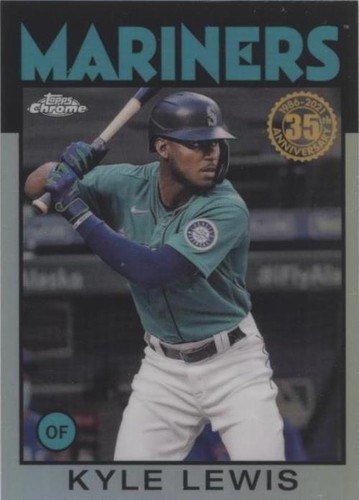 2021 Topps Chrome - Kyle Lewis #86BC-22