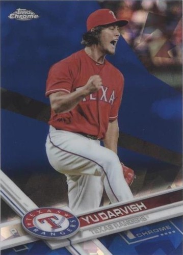 2017 Topps Chrome Sapphire Edition - Yu Darvish #665