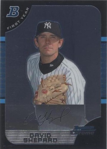 2005 Bowman Chrome - David Shepard #263