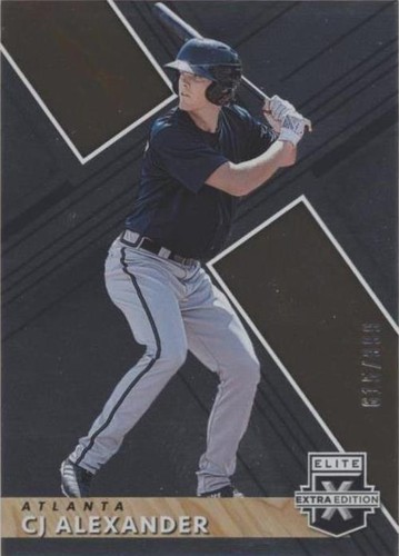 2019 Panini Elite Extra Edition - CJ Alexander #142