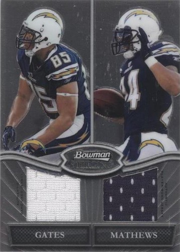 2010 Bowman Sterling Antonio Gates Ryan Mathews #BSDR-GM
