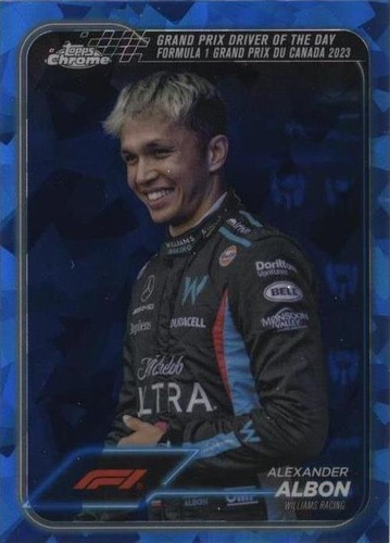 2024 Topps Chrome Sapphire Edition Formula 1 - Alexander Albon #166