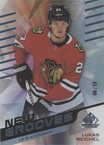 2022-23 Upper Deck SP Game Used - Lukas Reichel #NG-9