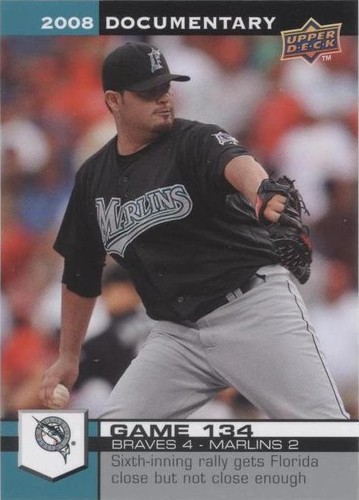 2008 Upper Deck Documentary - Ricky Nolasco #4024