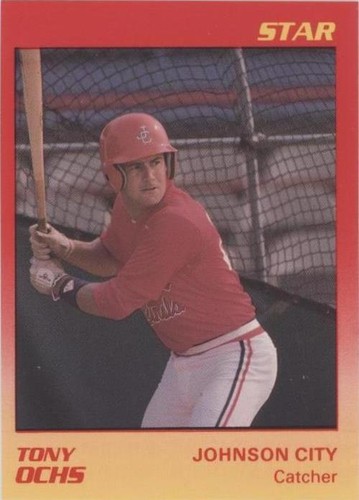 1989 Star Johnson City Cardinals - Tony Ochs #16