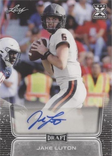 2020 Leaf Draft Jake Luton #BA-JL3