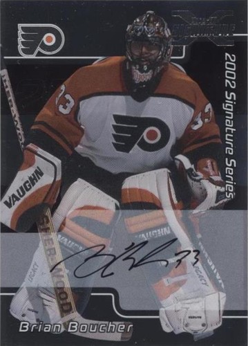 2002-03 In the Game Be A Player Signature Series - Brian Boucher #192