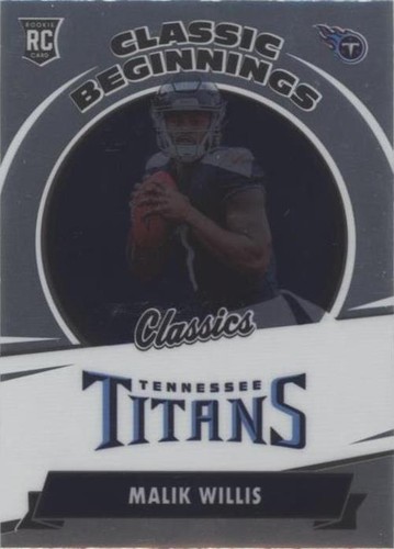 2022 Panini Classics Malik Willis #CB-3