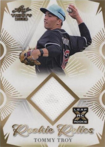 2023 Leaf Trinity Mega Box - Tommy Troy #RR-47