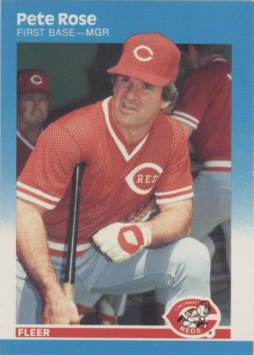 Fleer 1987 - Pete Rose #213
