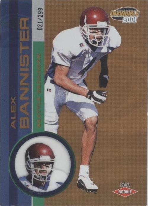 2001 Pacific Invincible Alex Bannister #294