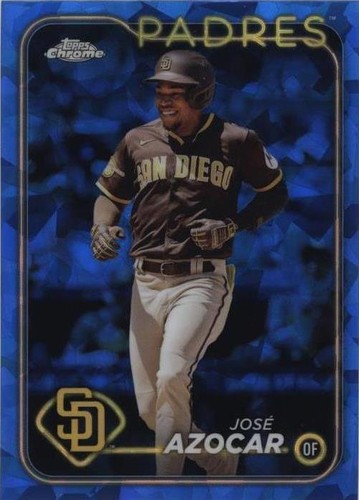 2024 Topps Chrome Sapphire Edition - Jose Azocar #423
