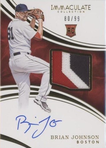 2016 Panini Immaculate Collection - Brian Johnson #132