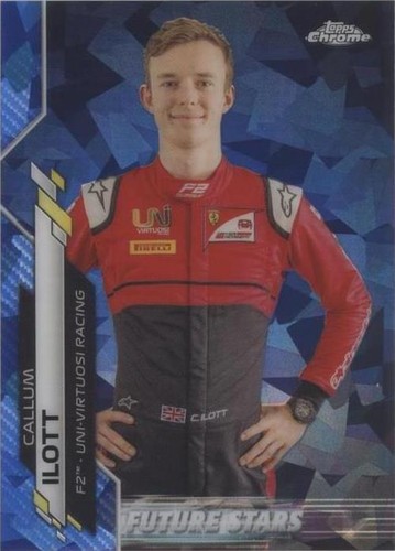 2020 Topps Chrome Sapphire Edition Formula 1 - Callum Ilott #44