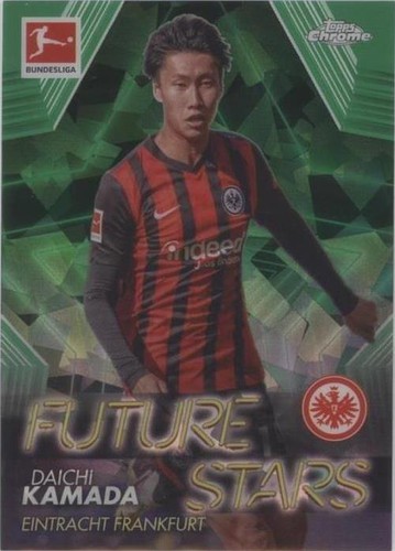 2020-21 Topps Chrome Bundesliga Sapphire Edition Daichi Kamada #FS-DK