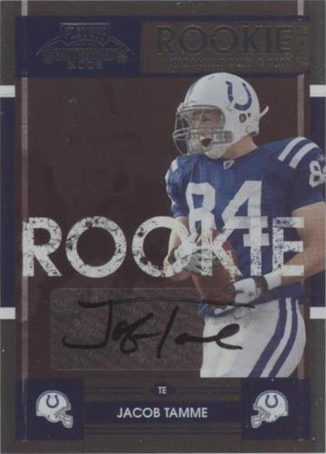 2008 Playoff Contenders Jacob Tamme #143
