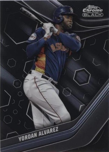 2023 Topps Chrome Black - Yordan Alvarez #67
