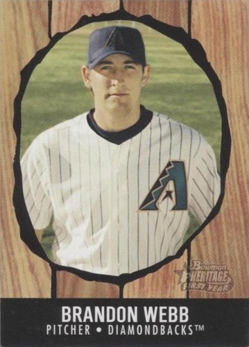2003 Bowman Heritage - Brandon Webb #184