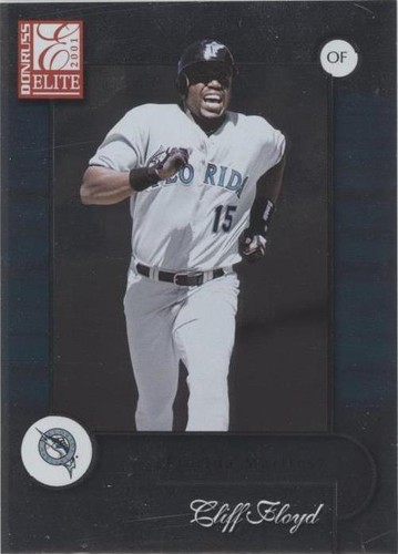 2001 Donruss Elite - Cliff Floyd #93