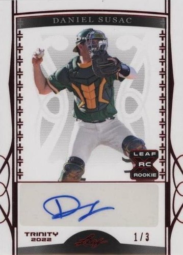 2022 Leaf Trinity - Daniel Susac #BA-DS1