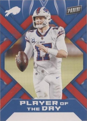 2022 Panini Player of the Day Josh Allen #13