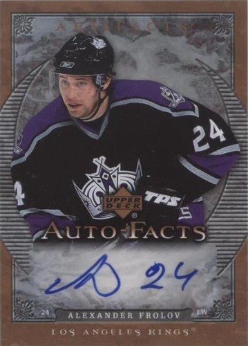 2007-08 Upper Deck Artifacts - Alex Frolov #AF-AF