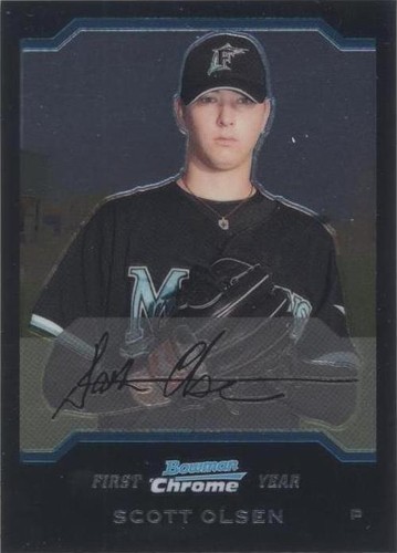 2004 Bowman Chrome - Scott Olsen #192