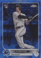 2022 Topps Chrome Sapphire Edition - Nick Fortes #333