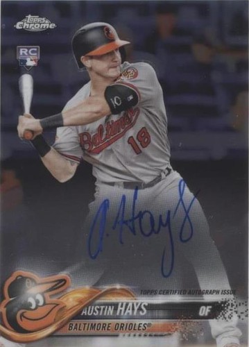 2018 Topps Chrome - Austin Hays #RA-AH