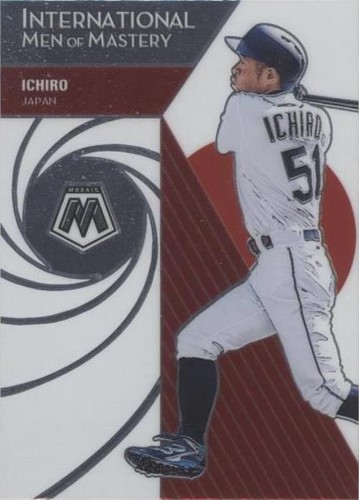 Ichiroページ 2021 Panini Mosaic Ichiro #ATG3 All-Time Greats Blue