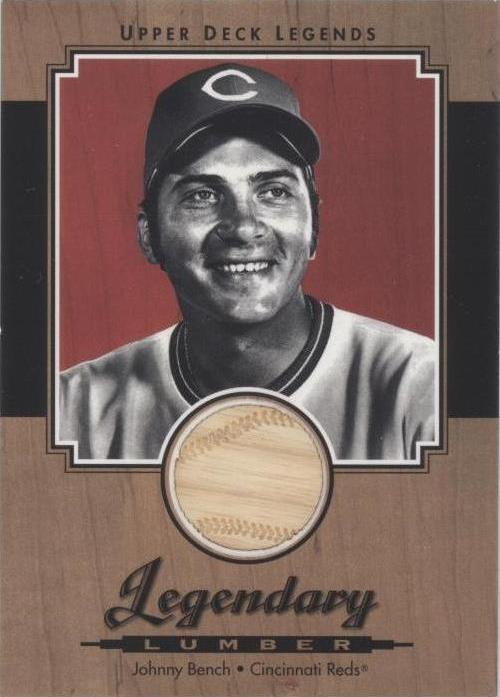 2001 Upper Deck Legends - Джонни Бенч #L-JB