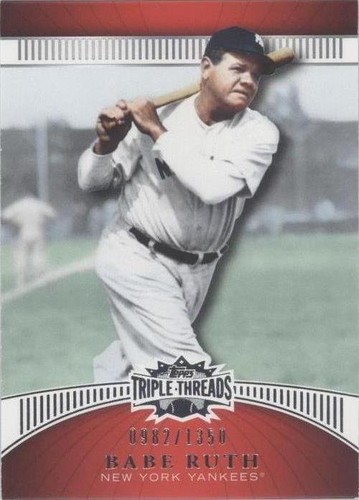 2010 Topps Triple Threads - Babe Ruth #36