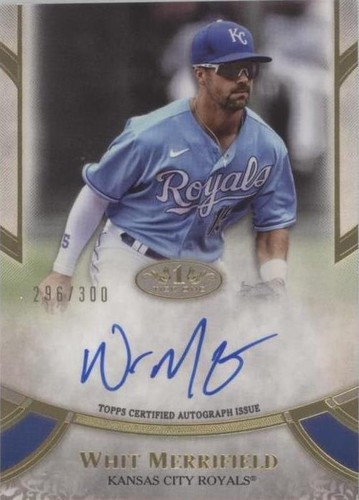 2021 Topps Tier One - Whit Merrifield #PPA-WM