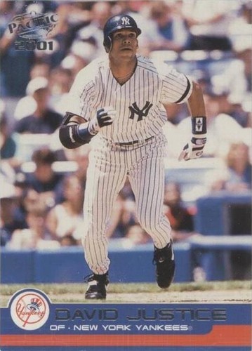 2001 Pacific - David Justice #289