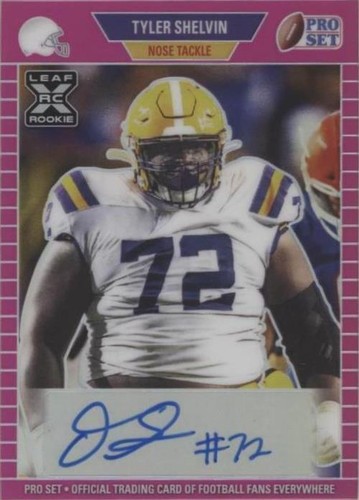 2021 Leaf Pro Set Metal Tyler Shelvin #PA-TS2
