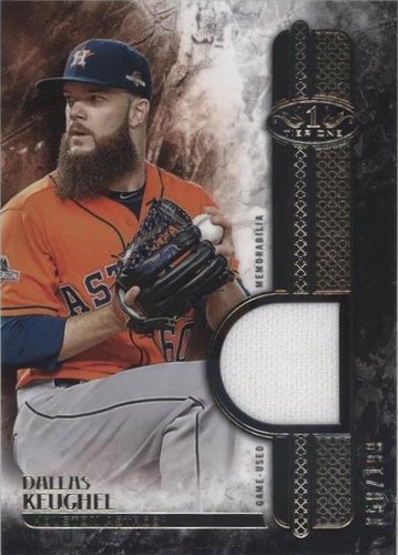2016 Topps Strata Dallas Keuchel Jersey Autograph Card #CAAR-DK 