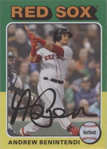 2019 Topps Archives - Andrew Benintendi #197