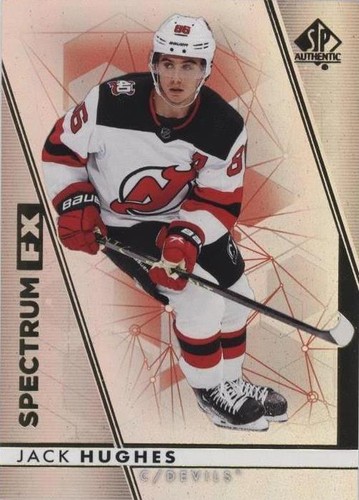 2022-23 SP Authentic - Jack Hughes #S-7