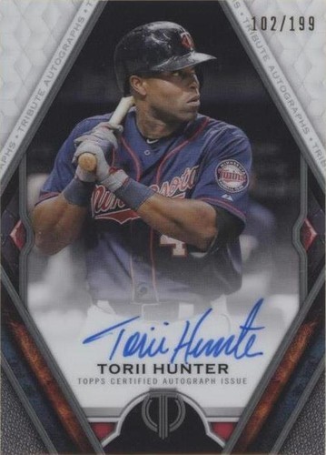2021 Topps Tribute - Torii Hunter #TA-TH